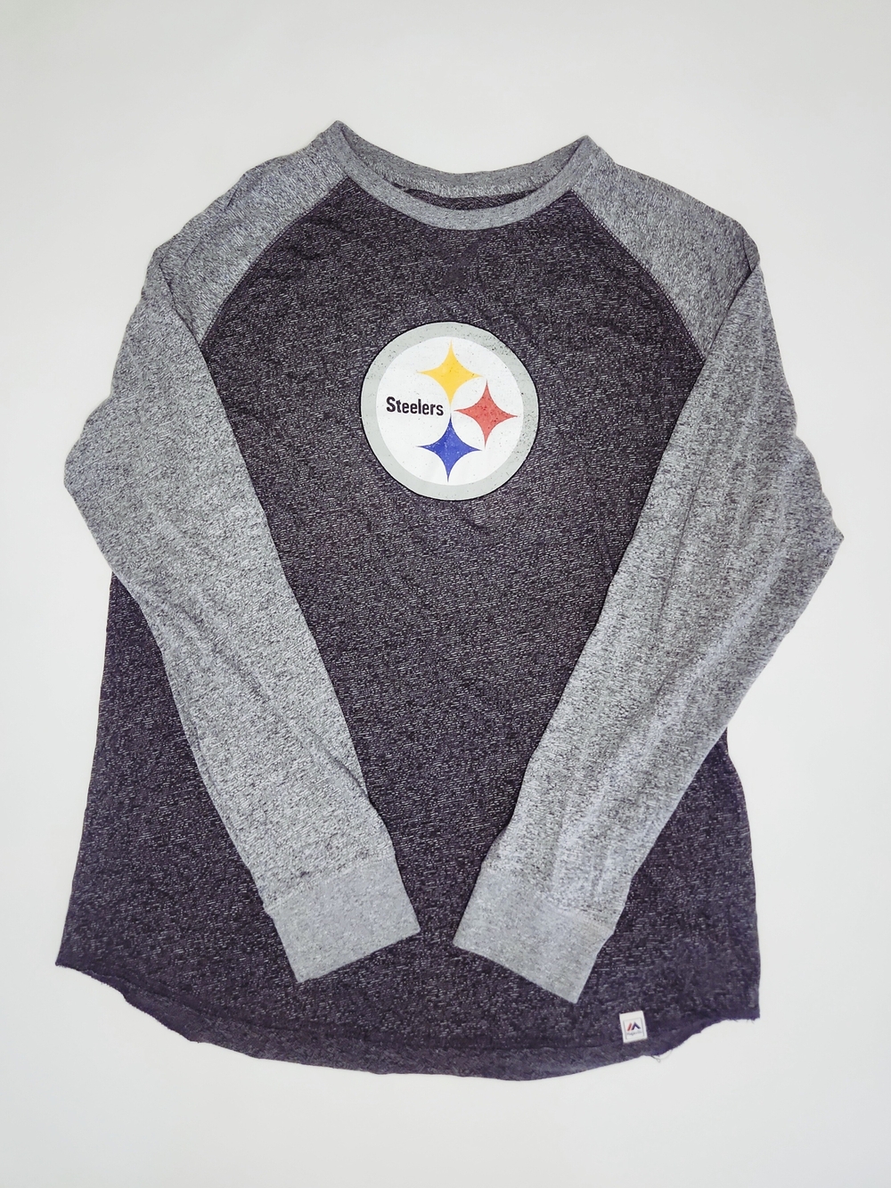 Majestic Steelers Long Sleeve Tee